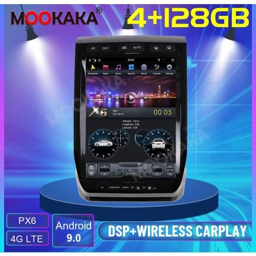 Tesla Screen Carplay For 2015 2016 2017 2018 2019 Ford F150 Android Multimedia Player GPS Unit Auto Audio Stereo Radio Recorder