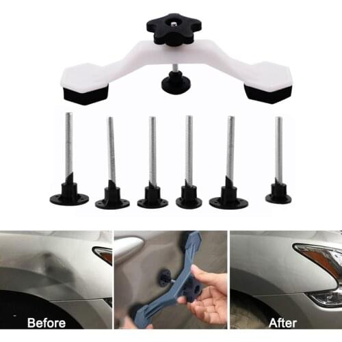 Dent Repair Body Damage Pulling Fix Tool Dent Repair Tools Pulling Bridge Puller Car Dent Removal Glue Tabs Paintless Auto