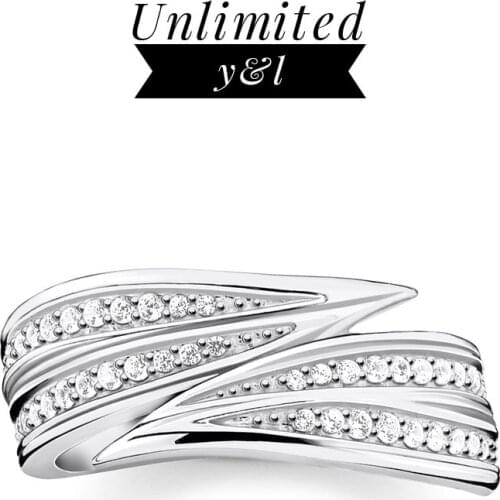 Delicate Leaf Rings for Women Men 925 Sterling Silver Thomas Style Fashion Good Vintage Jewelry Accessories Gifts 2020 Brand New