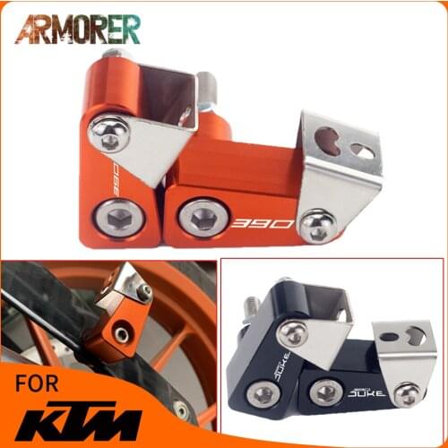 DUKE390 RC390 Motorcycle CNC Lower Fork Spotlight Holder Lights lamp Mounting bracket Accessories For KTM 390Adventure duke 390