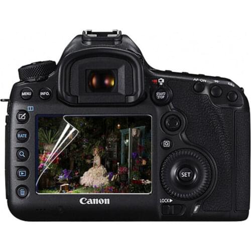 3x PET Screen Protector Clear Soft Film for Canon EOS 650D 70D 700D 750D 760D 77D 9000D 80D 800D 8000D 90D Rebel T4i T5i T6i T7i