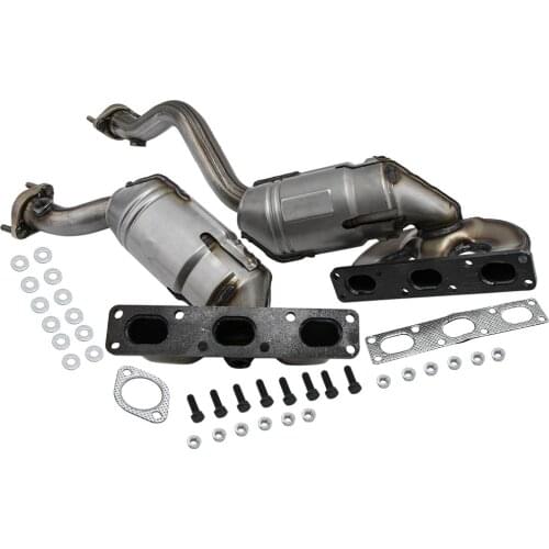 Both Manifold Catalytic Converter 2004 TO 2006 20H22-16/17 For BMW X3 3.0L &2.5L for 2001-2002 Z3 (submodel: Coupe, Roadster)