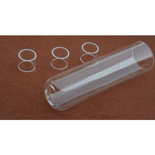 Flat bottom transparent quartz test tube OD10*length150