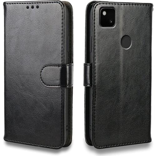 Luxury Case For Google Pixel 2 3 4 5 3a 4a 5a XL 4G Case Flip leather Wallet Card Slot silicone Cover Phone
