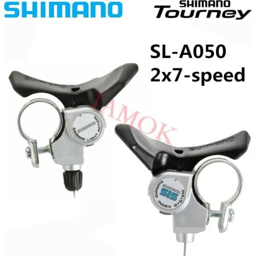 SHIMANO TOURNEY SL-A050 Bike Shift Lever Handlebar Mount Iamok 2x7-speed Shifter Bicycle Parts