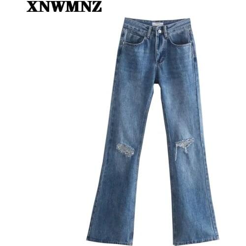 XNWMNZ Womens Ripped Jeans