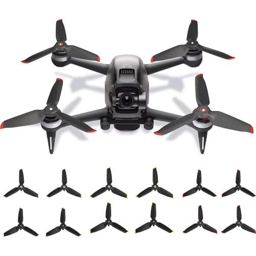 4 Pair 3-Blade Propeller Props Blades Spare Part For FPV Combo Drone RC Quadcopter Drone Heilcopter Toy