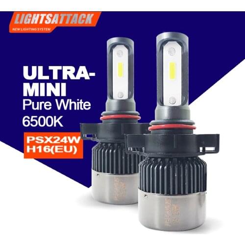 PEGASUS Car Headlight PSX24W-H16(EU) LED 6500K Fog Light Auto Bulb Headlamp