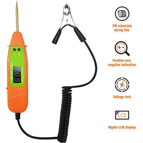 Car Voltage Tester VT001 Voltage Range DC 3V to 36V 2 in 1 for Car Voltage Tester Pen New Diagnostic Scanner