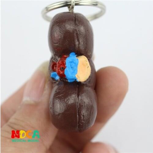 Human.kidney Keychain ornament gift pendant key buckle human.organ anatomy medical teaching toy YSK025