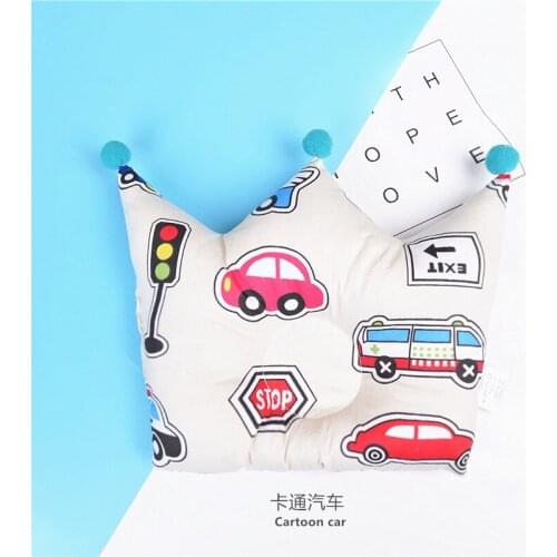Baby Pillow Prevent Flat Head Baby Shaping Pillow Crown Pillow Positioner Anti-roll Cushion Baby Room Decor Baby Decoration Room