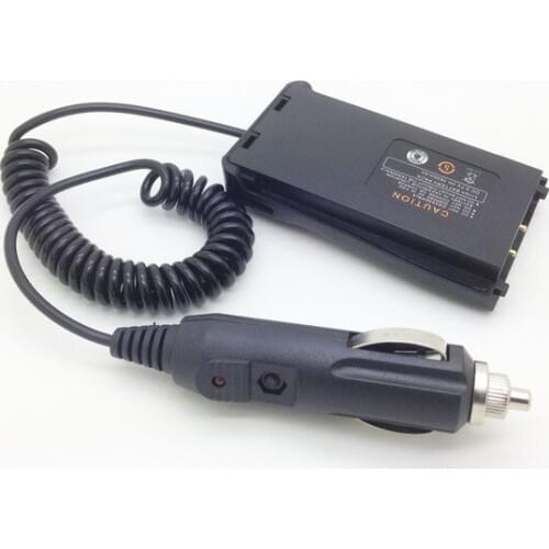 FreeShipp +12V Car Battery Eliminator charger For BaoFeng bf-888s bf-777s bf-666s Series two way radio bf888s bf 888s
