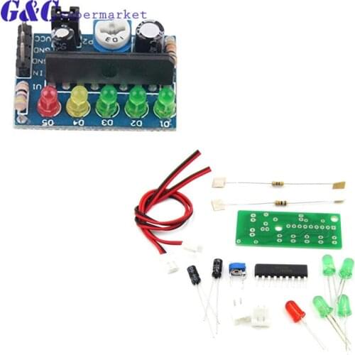 KA2284 Power Battery Level Indicator Pro Audio Level Indicating Module 5 LED Controller AC DC Signal Pcb Board 3.5V-12V