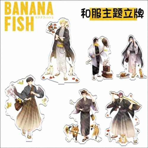 BANANA FISH Ash Lynx Acrylic Stand Figure Collection Anime Model Toy Gifts Desk Decor Cosplay