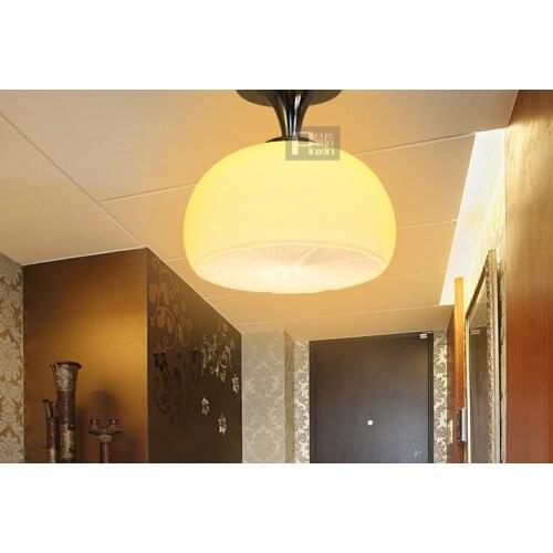 Lemon Light Ceiling Balcony Child Real Lamps