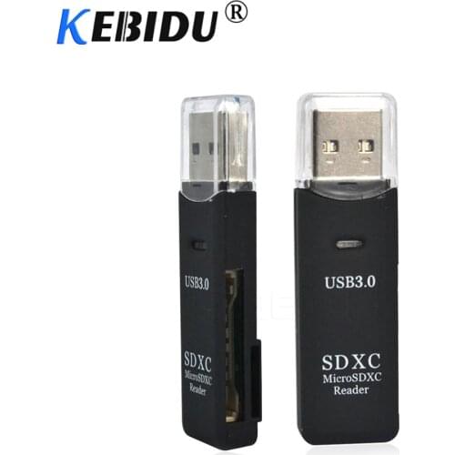 Kebidumei USB 3.0 SDXC SDHC Memory Card Reader Kit For SD/MicroSD/TF Trans-flash Card High speed USB3.0 Adapter Converter Tool