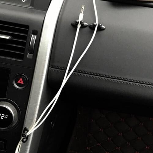 8pcs Car Wire Clip Stickers for Skoda Octavia Fabia Rapid Superb Yeti Roomster