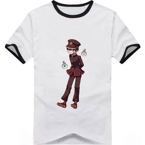 New Anime Toilet-bound Hanako-kun T Shirt Short Sleeve tshirts Yugi Amane Nene Yashiro Cartoon printing tshirt Tee