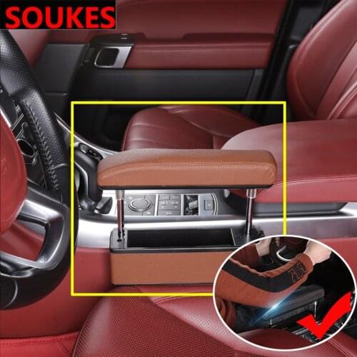 Car Increase Armrest Arm Rotatable Storage Box For Audi A3 A4 B8 B6 A6 C6 A5 B7 Q5 C5 8P Q7 TT C7 8V A1 Q3 S3 A7 B9 8L A8 80