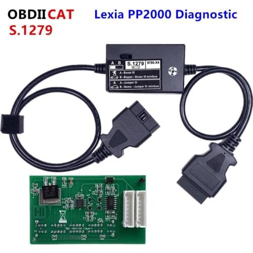 S.1279 Lexia PP2000 Module Diagnostic Connector S1279 Boxer Jumper III Professional Lexia3 For Peu-geot Ci-troen New Cars