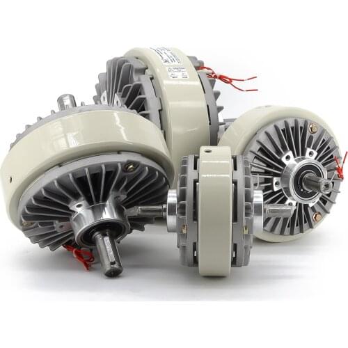 SHENGDA FL100A-1 Manufacturing Printing Machinery Parts 10kg 100N.m Double Shaft Magnetic Powder Clutch