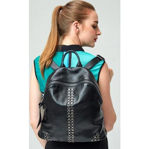 Women backpack mochila feminina genuine leather Backpacks For Teenage Girls Bagpack Drawstring Bag Holographic Backpack