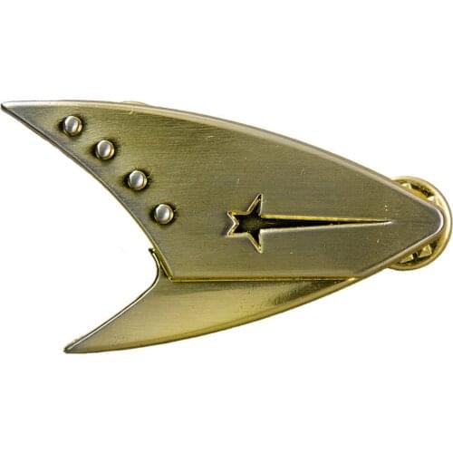 Star Cosplay Trek Badge Discovery Command Metal Badge Pip Pin Insignia Brooch Medical Badge Science Badge Collection Gift
