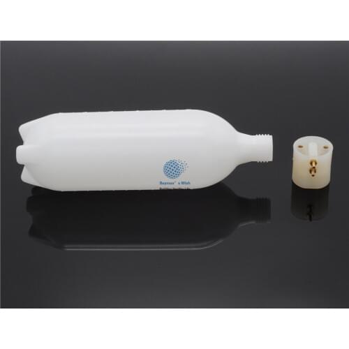 1Set White 600ML Dental Water Storage Bottle &Cap Top Cover Lid High Quality