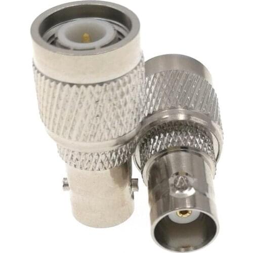 10pcs TNC Male Plug To BNC Female Jack M/F RF Adapter Coaxial Cord Connector