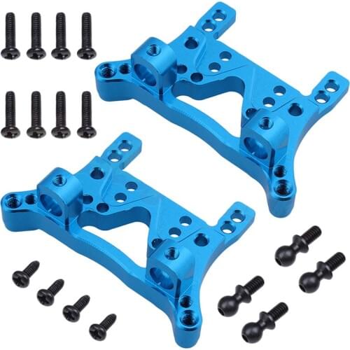 2pcs A949-09 Aluminum Alloy Front & Rear Shock Tower For A949 A959 A969 A979 K929 Upgrade Parts Replacement