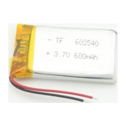 3.7 V lithium 602540 062540 500mah with protection board , used for bluetooth MP3,MP4 lithium battery (alin cai)