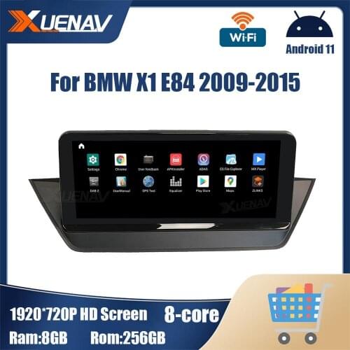 Android 11 Car radio multimedia player For BMW X1 E84 2009-2015 GPS Navigation DVD Player 256GB touch screen original style