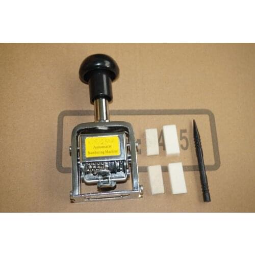 Automatic Numbering Machine, Auto Jump 5-Digits, Number Stamp Self Inking Stamp