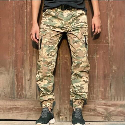 Tactical Jogger Pants Men streetwear US Army Military Camouflage Cargo Pants Work Trousers Urban Casual Pants