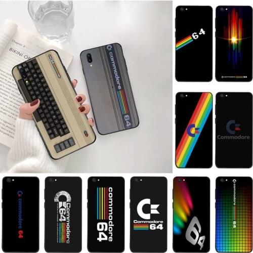 CUTEWANAN C64 COMMODORE 64 TPU black Phone Case Cover Hull For Vivo Y91c Y17 Y51 Y67 Y55 Y93 Y81S Y19 V17 vivos5