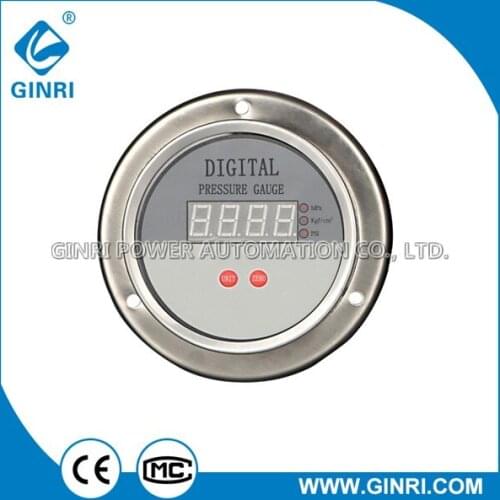 DPR-B90 General type 0~1, 2, 3, 4, 5 Mpa Water, Oil, Gas Intelligent Digital Pressure Gauge