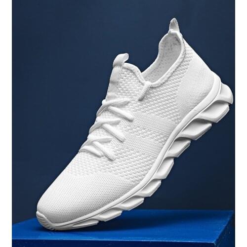 HUCDML Casual Men Shoes Sneakers Breathable Fashion Outdoor Sports Shoes Comfortable Big Size Basket Homme Support Dropshipping