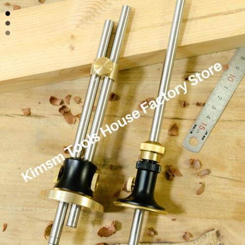 2020 New Single/double Axis European Scriber For Woodworking Fine-tuning Ruler Automatic Line Drawing Tool Elaborate Marker Tool