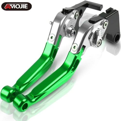Motorcycle Brake Clutch Lever Extendable Adjustable Handbrake Handlebar For Kawasaki NINJA650R ER6F ER6N ER-6N 2006 2007 2008