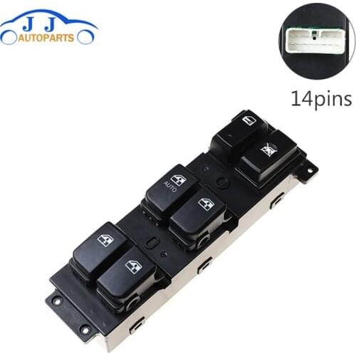 NEW 93570-2B000S4 Left Front Power Window Switch for Hyundai Santa Fe CM 2007-2011 93570-2B000