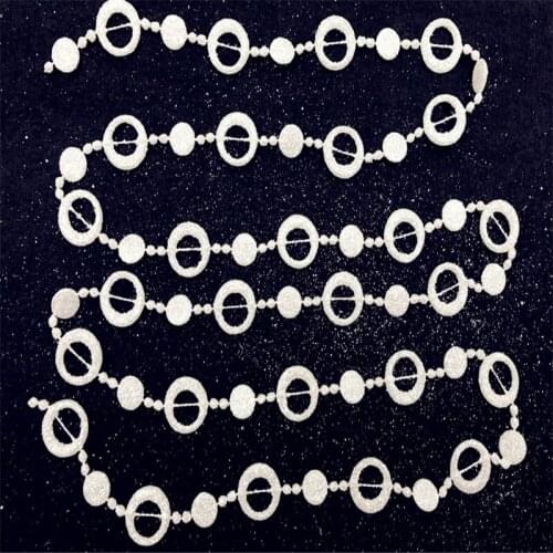 Christmas ornaments window decoration wedding arrangement scene layout ice romance acrylic string 1.8 m