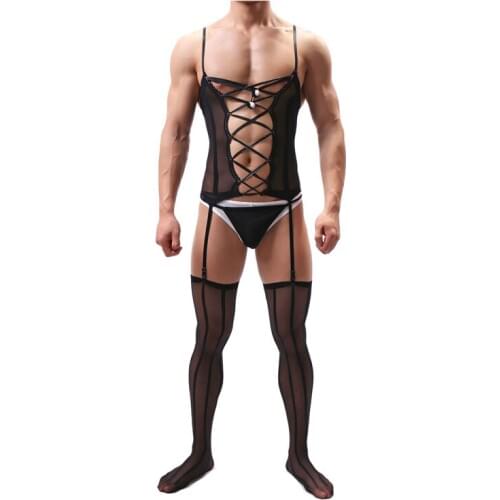 Sexy body men body suit lingerie bodysuit underwear for men bodystocking sexy lingerie open crotch lingerie hot erotic