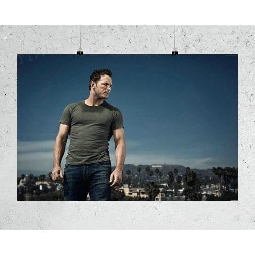 H545 Silk Poster Home Decoration Chris Pratt Actor Star 03 Wall Art Christmas Gift