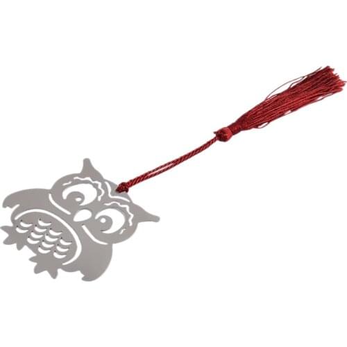 1PCS New Creative Lovely Owl Bookmarks Notepad Bookmark Memo Stationery Book Tags Student Supplies