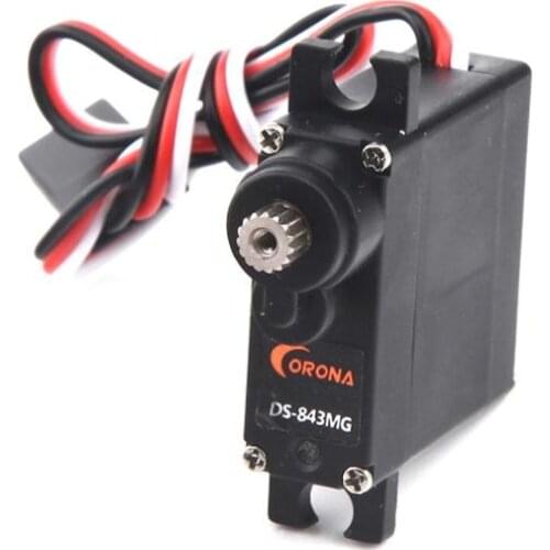 1PC Servo Corona CS-843MG Mini Metal High torque Servos Digital Micro for RC Model Airplane