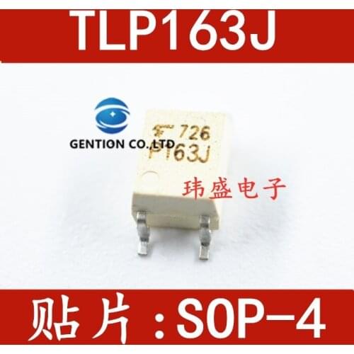 10PCS P163J TLP163J SOP-4 three-terminal two-way thyristor light coupling in stock 100% new and original