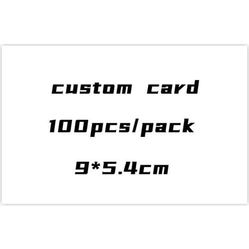 100pcs custom card for supporting business card thank you cards wedding party decoration greeting card