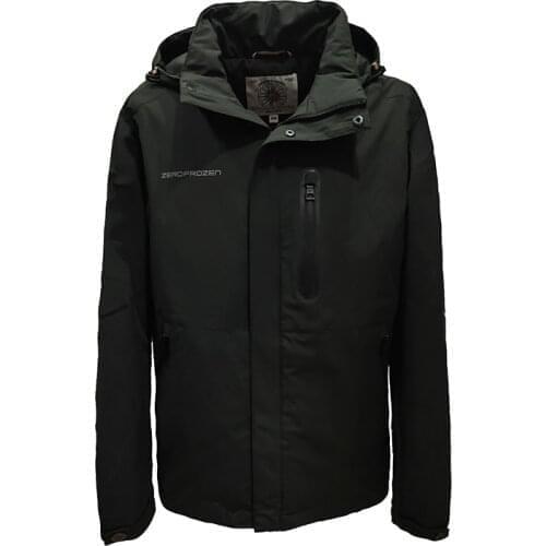 2021 Men Jacket Spring Cotton Padded Jacket Windbreaker Jacket Hooded Mens Autumn Jacket Parkas Casual Man Coats Solid Outdoor