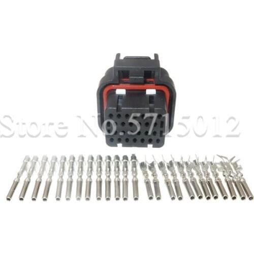 26 Hole 3-1437290-8 AMP Tyco 1.0mm Series ECU Automotive Connector Electrical Socket For Cars Suzuki