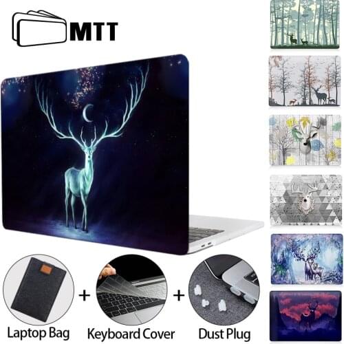 MTT Cover Case For Apple Macbook Air 11 12 13 Pro Retina 13 15 16 inch With Touch bar A2141 Laptop Case